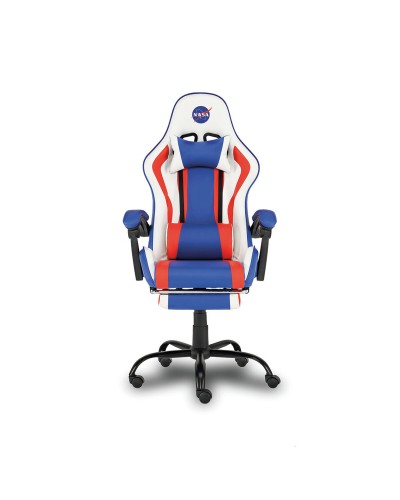 Sedia Gaming NASA DI013-WBR Nero: Ergonomica, Reclinabile, Comfort Superiore
