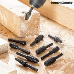 Brocas para taladro Driwills InnovaGoods, Juego de 10 para trabajos de albañilería.
