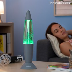LED Lava Lamp Tornado Twamp InnovaGoods for Relaxation and Decoration
