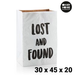 Medium Paper Bag Oh My Home - 30 x 45 x 20 cm - Practical Organization for Storage and Moving
