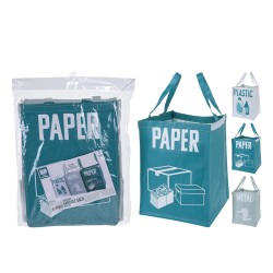 Sacchetti Resistenti per Rifiuti Paper-Plastic-Metal (3 Pezzi)