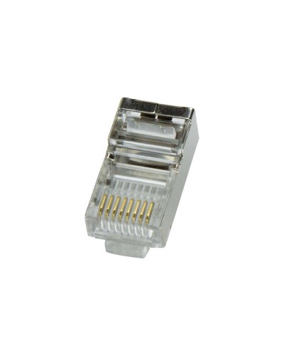 RJ45-liitin LogiLink MP0003 100 osaa Hopeinen