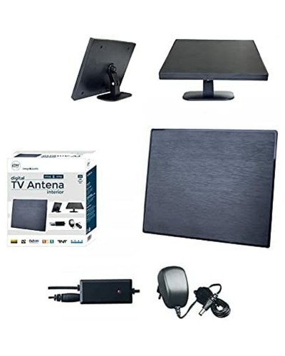 EDM Antenna TV Interna UHF Potenziata - Design Serie, 470-862 Mhz 
