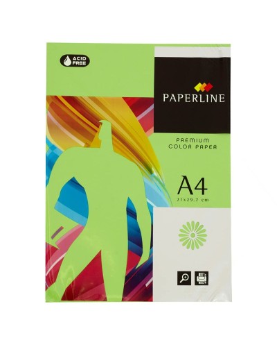 Papel Fabrisa Verde A4: Resma de 500 Hojas para Impresión y Fotocopias
