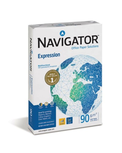 Painopaperi Navigator Expression Valkoinen A4 5 Kappaletta