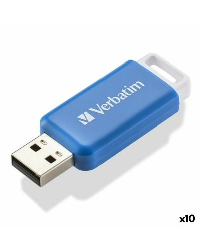 Verbatim DataBar 64GB USB 2.0 Azzurro/Nero - Chiavetta USB Portatile
