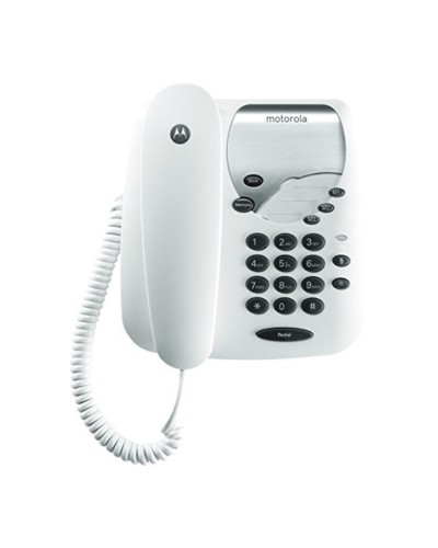 Motorola CT1 Teléfono Fijo para Casa/Oficina - Pantalla y Teclas Grandes
