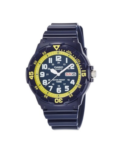 Casio MRW-200HC-2B Orologio Uomo Sportivo Blu/Nero - Ø 45/50mm Impermeabile
