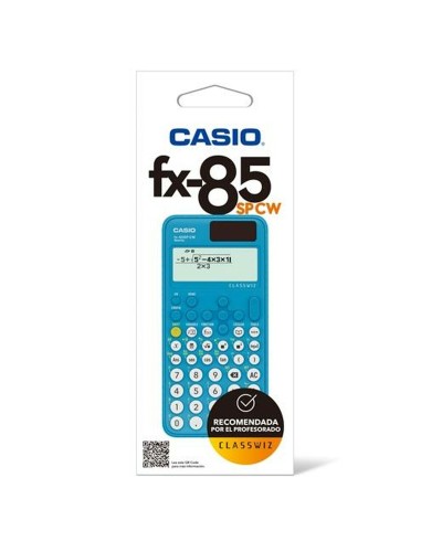 Calculatrice Casio FX-82MS 10+2 Chiffres Bleue pour Mathématiques et Ingénierie

