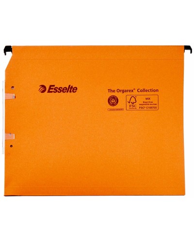 Sorteringsmapp Esselte Dual Lateral Orange A4 (Renoverade D)
