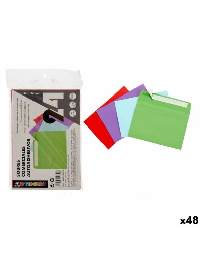 Enveloppen Multicolour Papier 120 x 176 mm (48 Stuks)