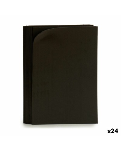 Mousse EVA Noire 30x2x20cm, Lot de 24 Panneaux pour Créations Artisanales

