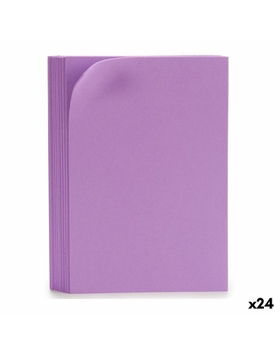 Eva-gummi Violett 30 x 2 x 20 cm (24 antal)