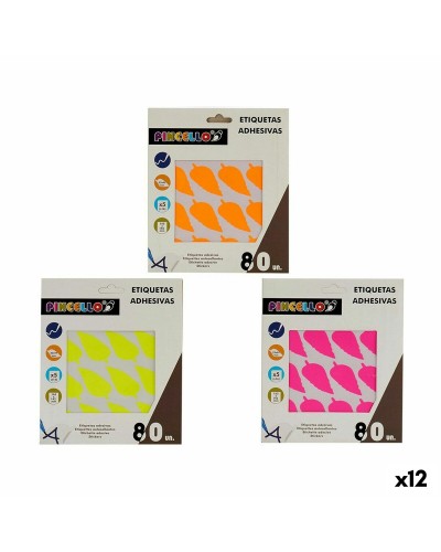 Avery Etiquetas Autoadhesivas 22x49 mm, Paquete de 12 Hojas para Canon/Epson/Brother
