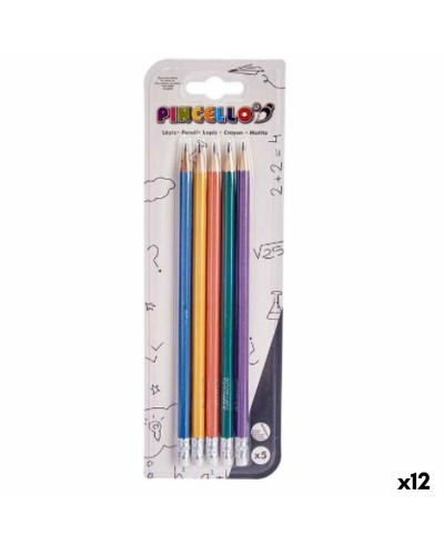 Crayons de Couleur Gâteau en Bois Giotto (12 Pièces)
