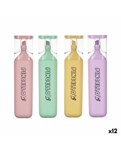 Resaltadores Pastel Giotto (12) para Subrayar y Tomar Apuntes
