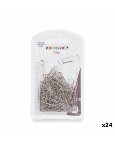 Sheffield Silver Metal Paper Clips, 24-Pack
