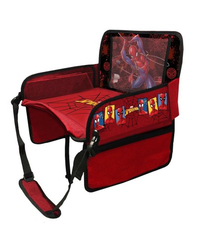 Organizador para Asiento de Coche Spider-Man: Rojo, Protege de Suciedad y Comida.

