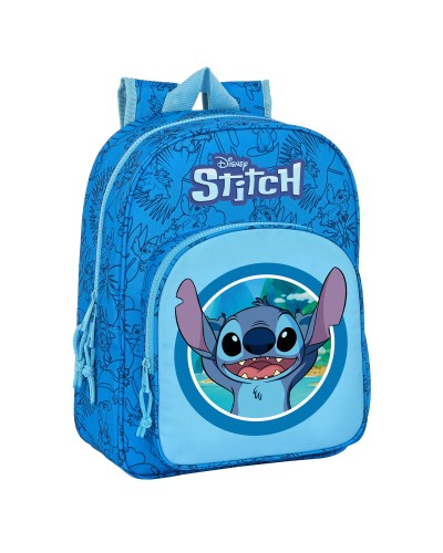 Schoolrugzak Stitch Blauw 26 x 34 x 11 cm