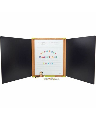 Lavagna Magnetica in Legno Jeujura J8799 con Pennarello, Multicolore