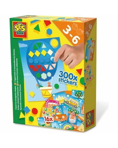 SES Creative Juego Educativo de Reconocimiento de Formas, Multicolor
