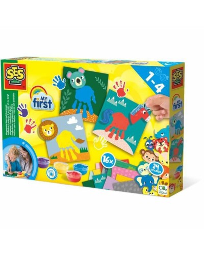 SES Creative My First: Liquid Finger Paint Multicolour for Young Artists
