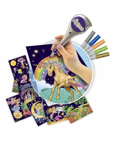 Väritettävät kuvat Lansay Pixelo Coloring game Metal box (FR)