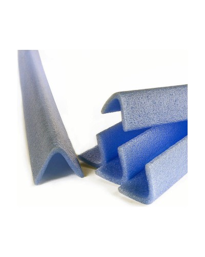 Hoekbeschermers voor verpakkingen Fun&Go I50 Blauw Polyethyleen 1 m (2 Stuks)