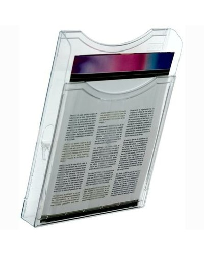 Toonbankdisplay Archivo 2000 Archiplay Voor aan de muur Transparant Din A4 polyestyreen