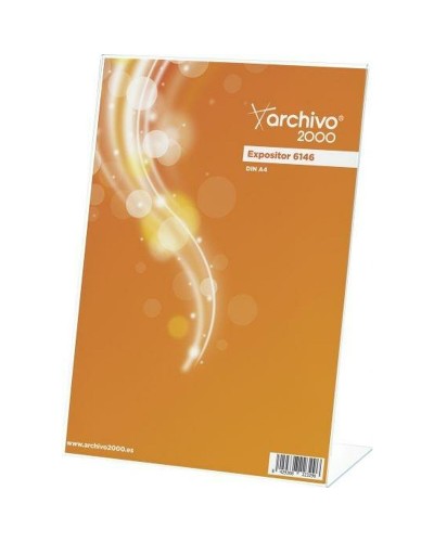 Pöytäesittelyteline Archivo 2000 Pöytäliina Läpinäkyvä Din A4