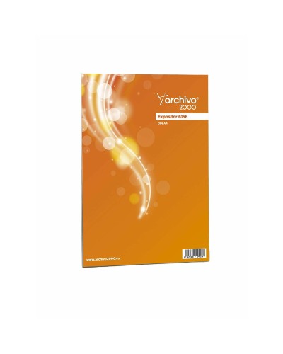 Présentoir de comptoir Archivo 2000 Premium transparent Din A4 en polystyrène
