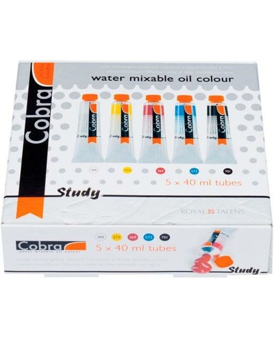 Talens Cobra Set di Pittura ad Olio Multicolore, Tubetti da 40 ml