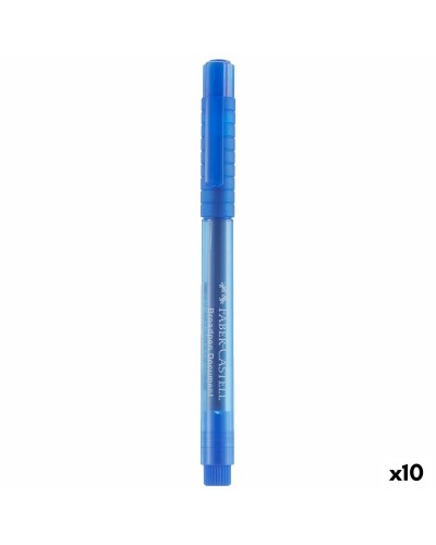 Pennarelli Faber-Castell Broadpen Document Azzurri per Documenti (10 Unità)