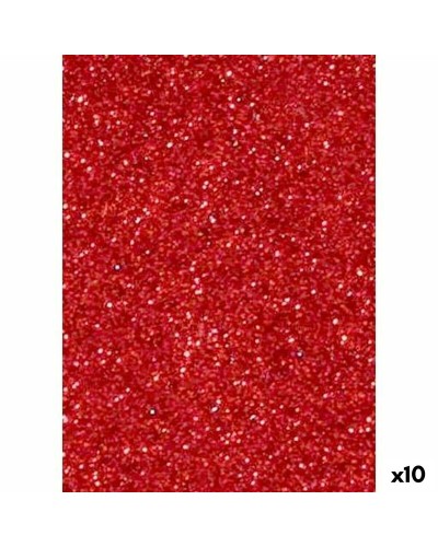 EVA-rubber Fama Rood 50 x 70 cm Purpurine (10 Stuks)