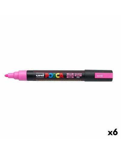 Marqueur Rose POSCA PC-5M Lot de 6

