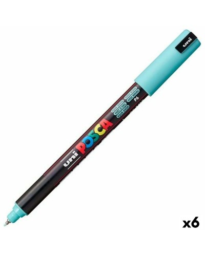 Akryylimaalain POSCA PC-1MR Turkoosinvihreä (6 osaa)