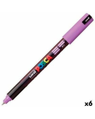 POSCA PC-1MR Fine Tip Marker Lavender Pack of 6
