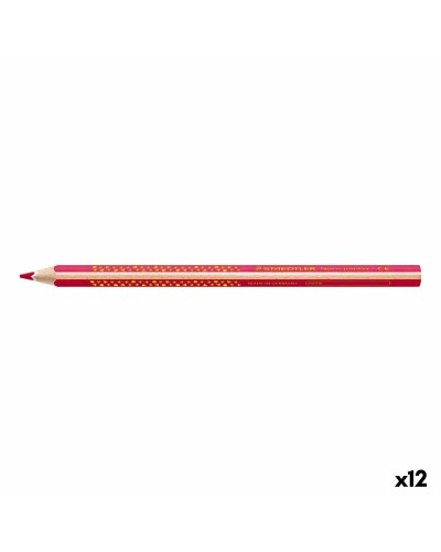 Färgpennor Staedtler Jumbo Noris Rosa (12 antal)