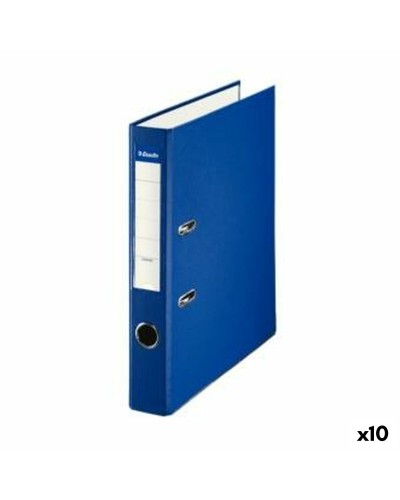 Classeur à levier Esselte A4, Bleu, 10 Unités
