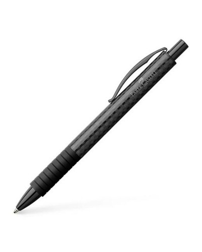 Faber-Castell Kugelschreiber Essentio B Carbon Schwarz: Flüssiges und langlebiges Schreiben
