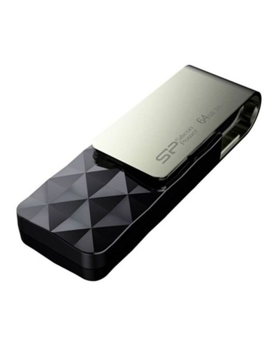 USB-minne Silicon Power Blaze B30 64 GB Svart