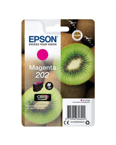 Cartucho de Tinta Magenta Original Epson 202 para Impresoras Epson
