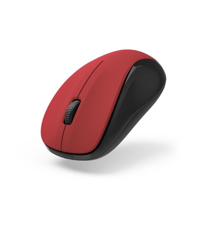 Hama MW-300 V2 Optische Funkmaus - Rot Schwarz/Rot - Ergonomisch
