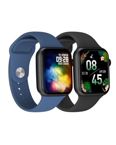 Smartwatch DCU COLORFUL 2 Blauw Zwart