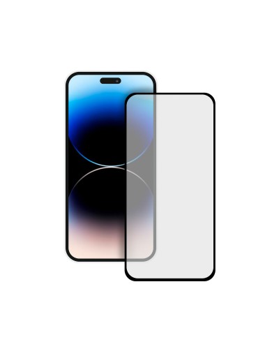 Ksix Displayschutzfolie iPhone 15 Plus - Kratzfestes gehärtetes Glas
