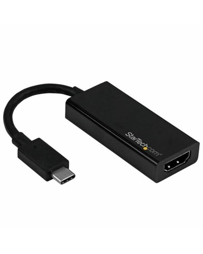 Startech Adaptador USB-C a HDMI 4K 60Hz Negro - Convertidor de Video Portátil
