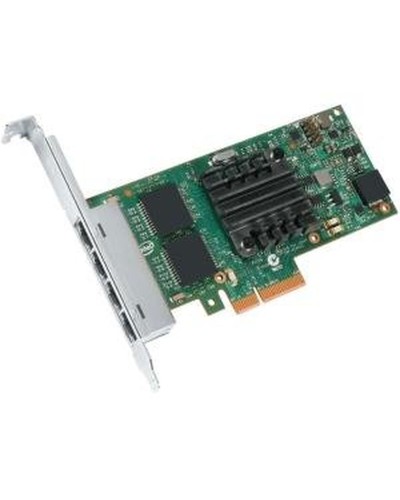 Intel I350-T4V2BLK PCIe Netzwerkkarte mit 4 Gigabit Ethernet Ports für Server
