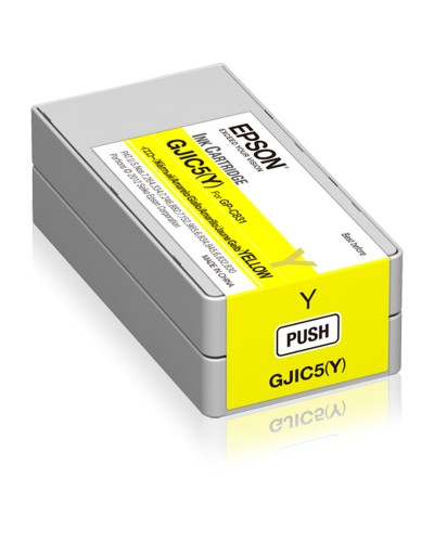 Cartouche d'encre originale Epson GJIC5Y Jaune
