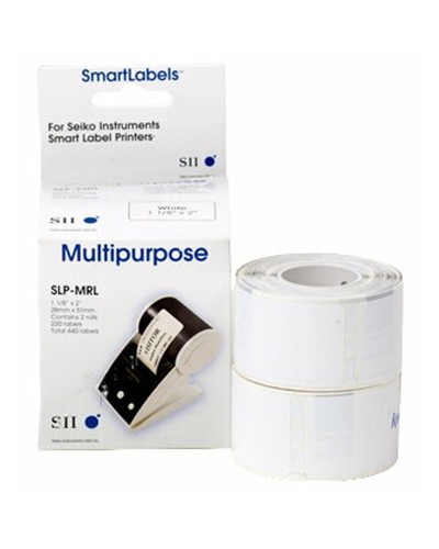 Thermal Labels for Seiko SLP-MRL Printer (2-Pack)
