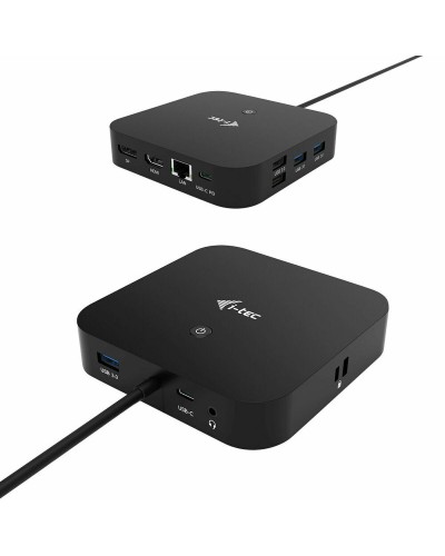 i-Tec Docking Station USB-C HDMI 4K 100W PD Laden - Schwarz
